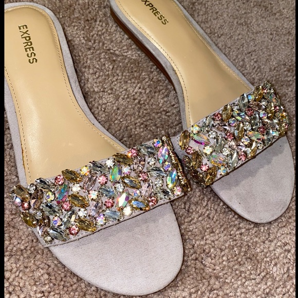 Crystal embellished sandals - Picture 1 of 3